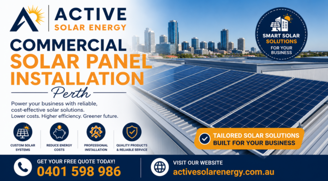 Maintenance Tips After Commercial Solar Panel Installation Perth