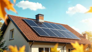 Home solar system with rooftop solar panels in Perth